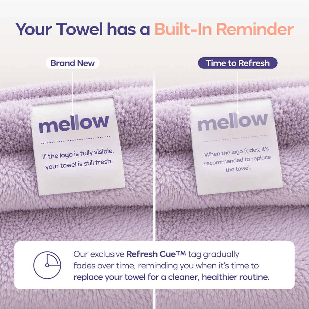 Ribbed Bath Towels (4-Pack)
