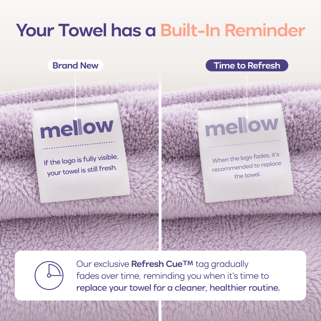 Ribbed Bath Towels (4-Pack)
