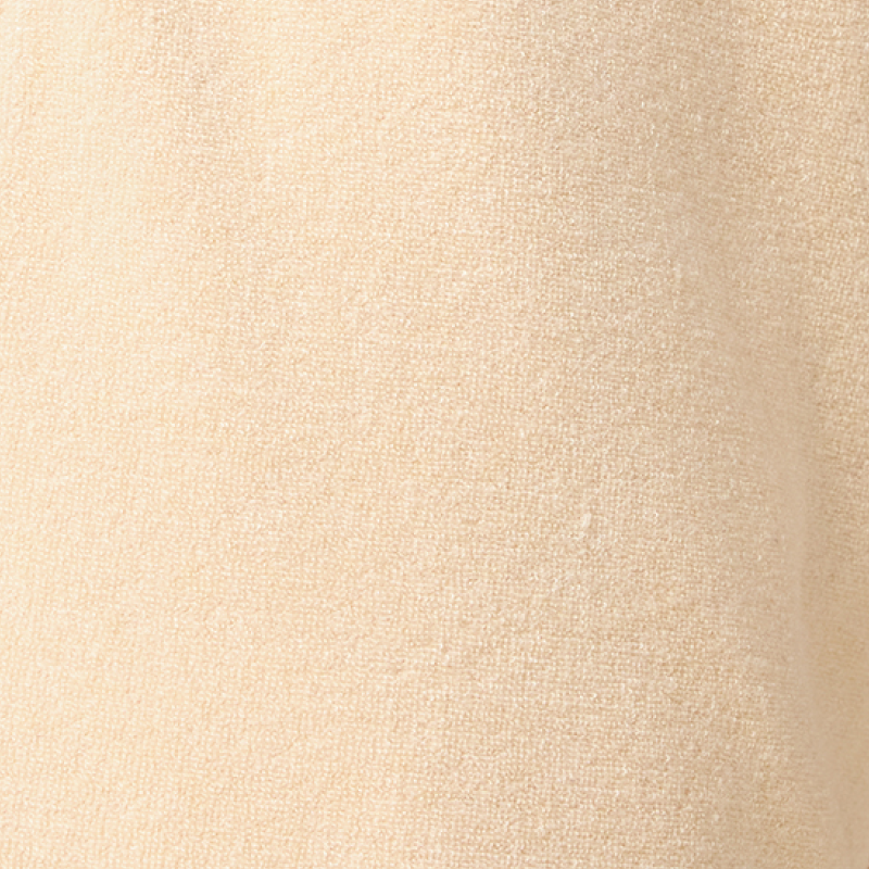 Terry Cropped Sleeve Crew Neck with Wide Leg Pant